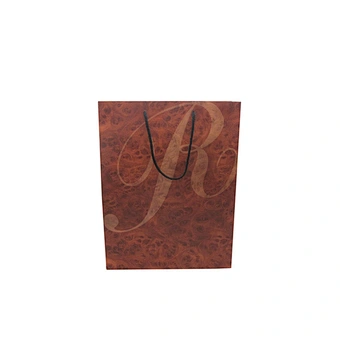 Custom Design Wholesale Luxury Shopping Paper Bag with Handles
