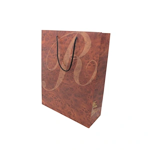 Custom Design Wholesale Luxury Shopping Paper Bag with Handles